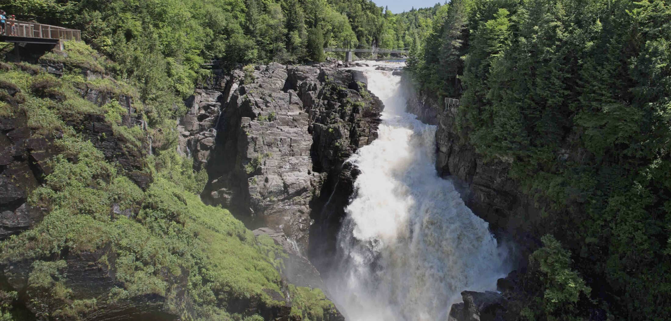 Chute Canyon Sainte-Anne