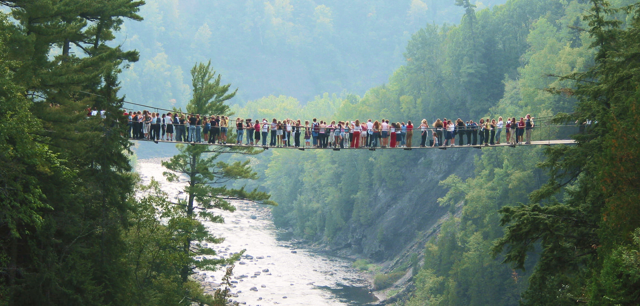 Pont Mc - Canyon Sainte-Anne